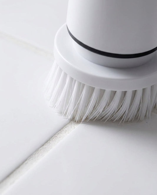 BrightStay Scrub — Cordless Electric Spin Scrubber, 8 Heads, Extends to 54 in