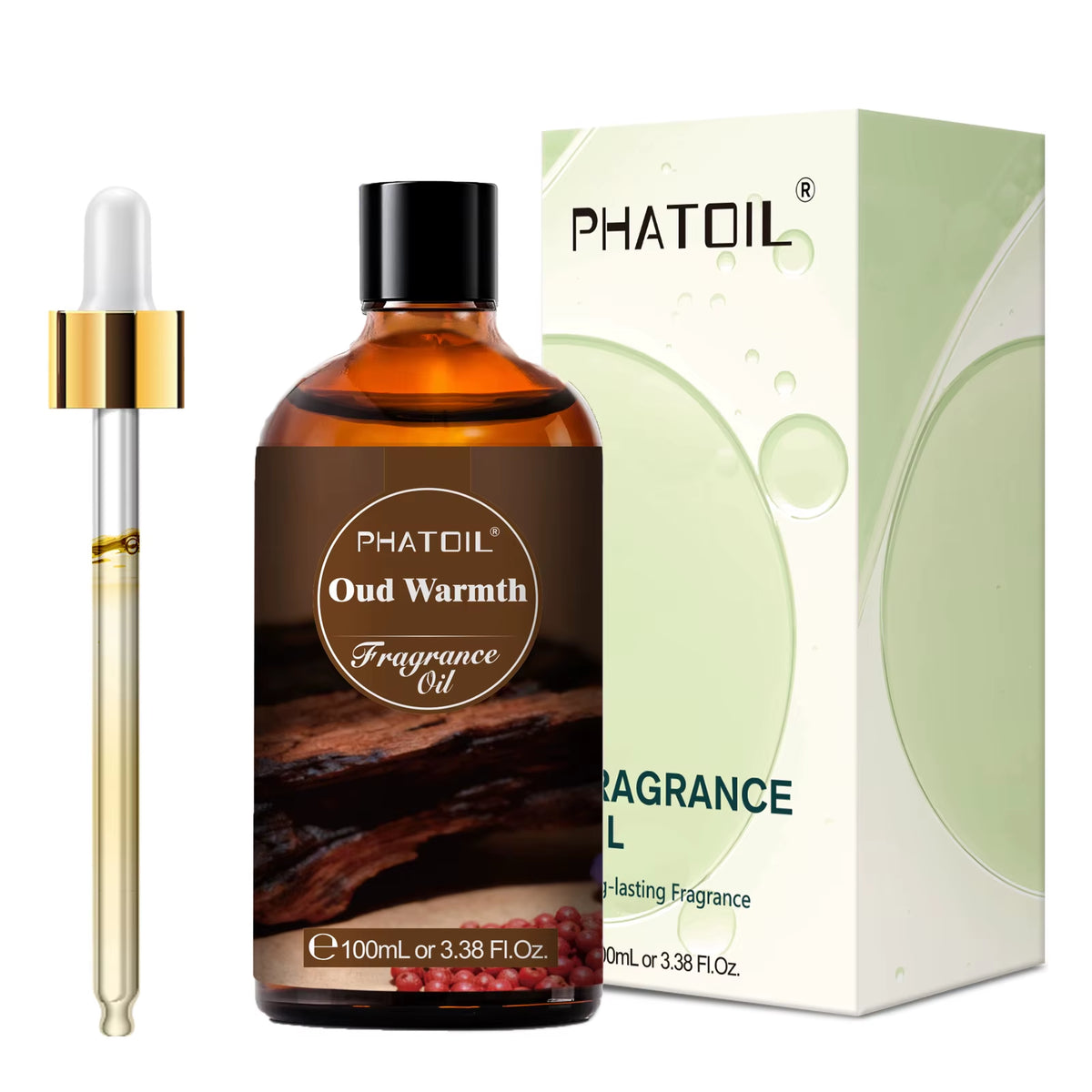 100Ml Oud Warmth Fragrance Oil for Diffuser Aromatherapy Warm Santal Vanilla Amber Black Orchid Aroma Fragrance Oils