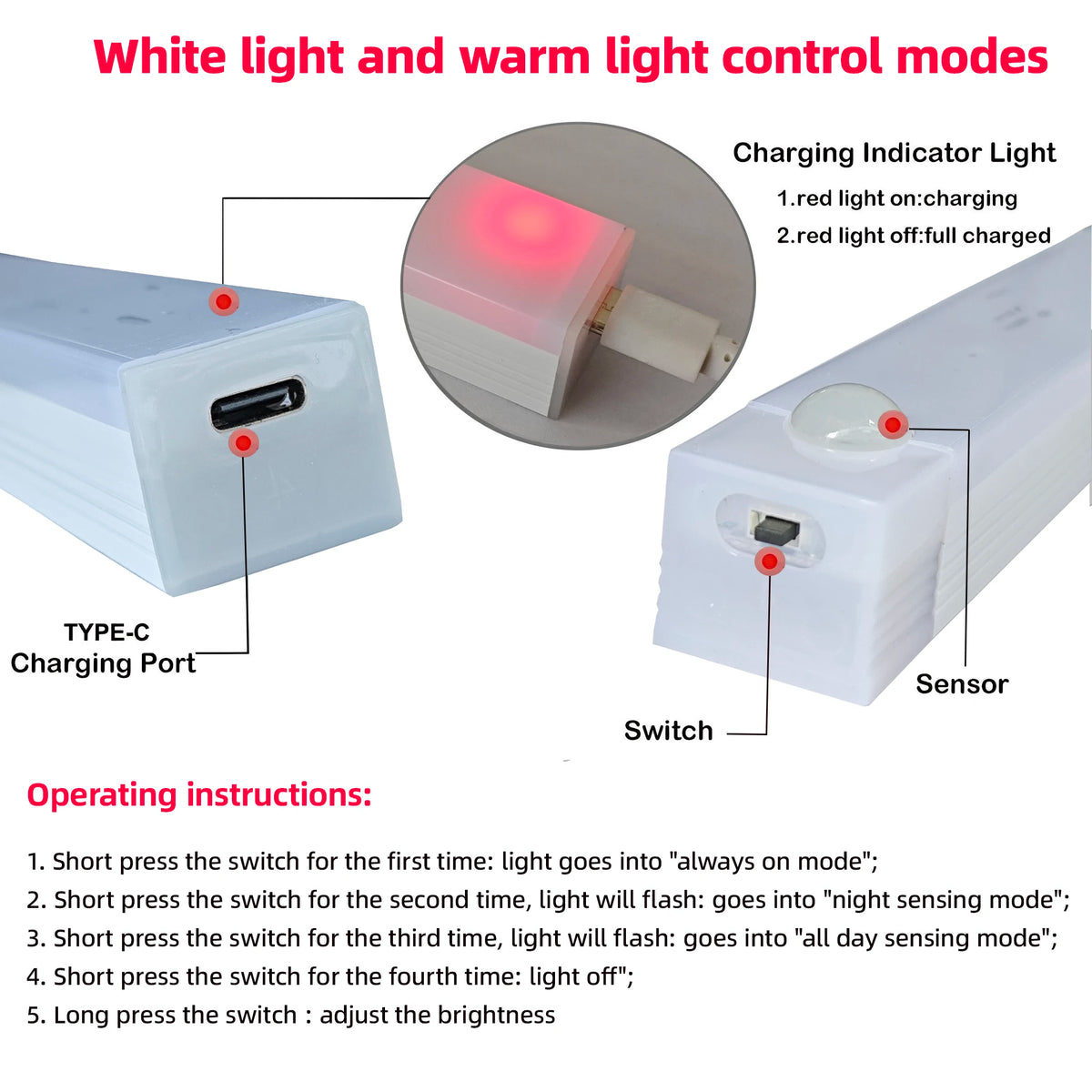 BrightStay Glow Bar — Motion Sensor Closet & Cabinet Light